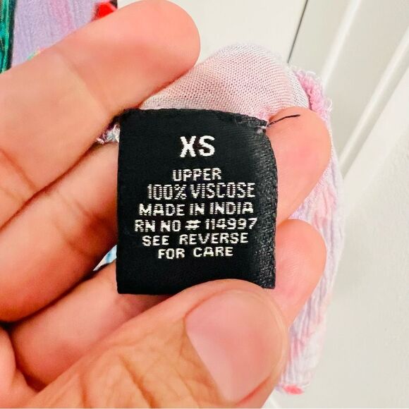 Tolani Collection Women's Boho High Low Flounce Hem Sleeveless Dress in Size XS - Picture 7 of 11